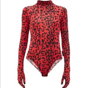 VETEMENTS gloved bodysuit